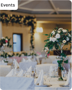 Events industry showcase
